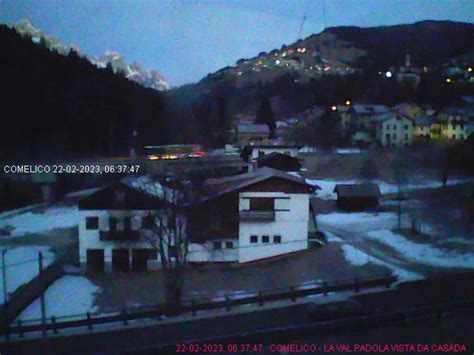 Webcam Padola – Ski Area Comelico.